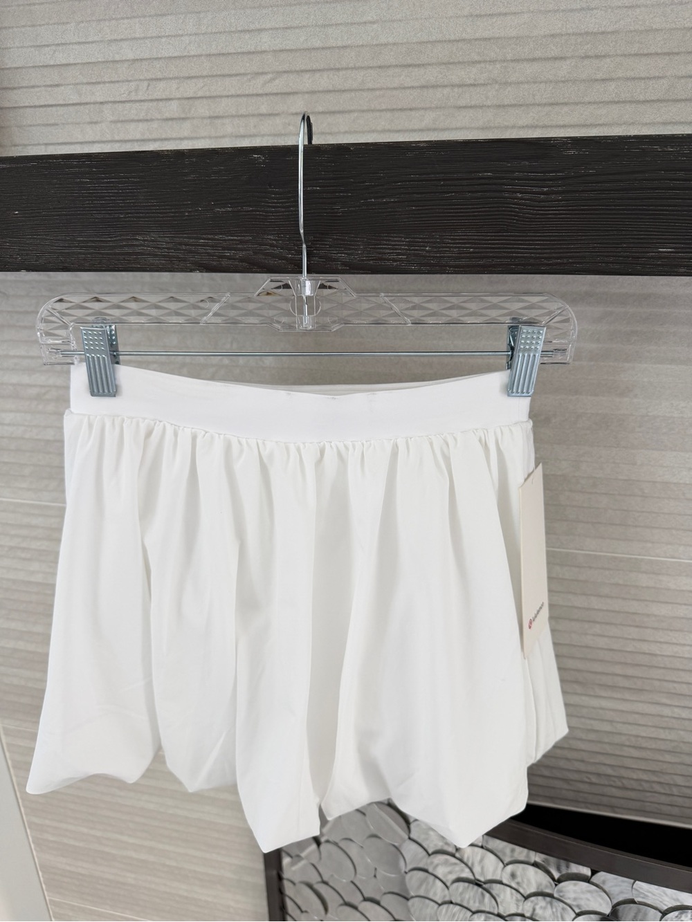 lululemon athletica White Gathered Waist Skort